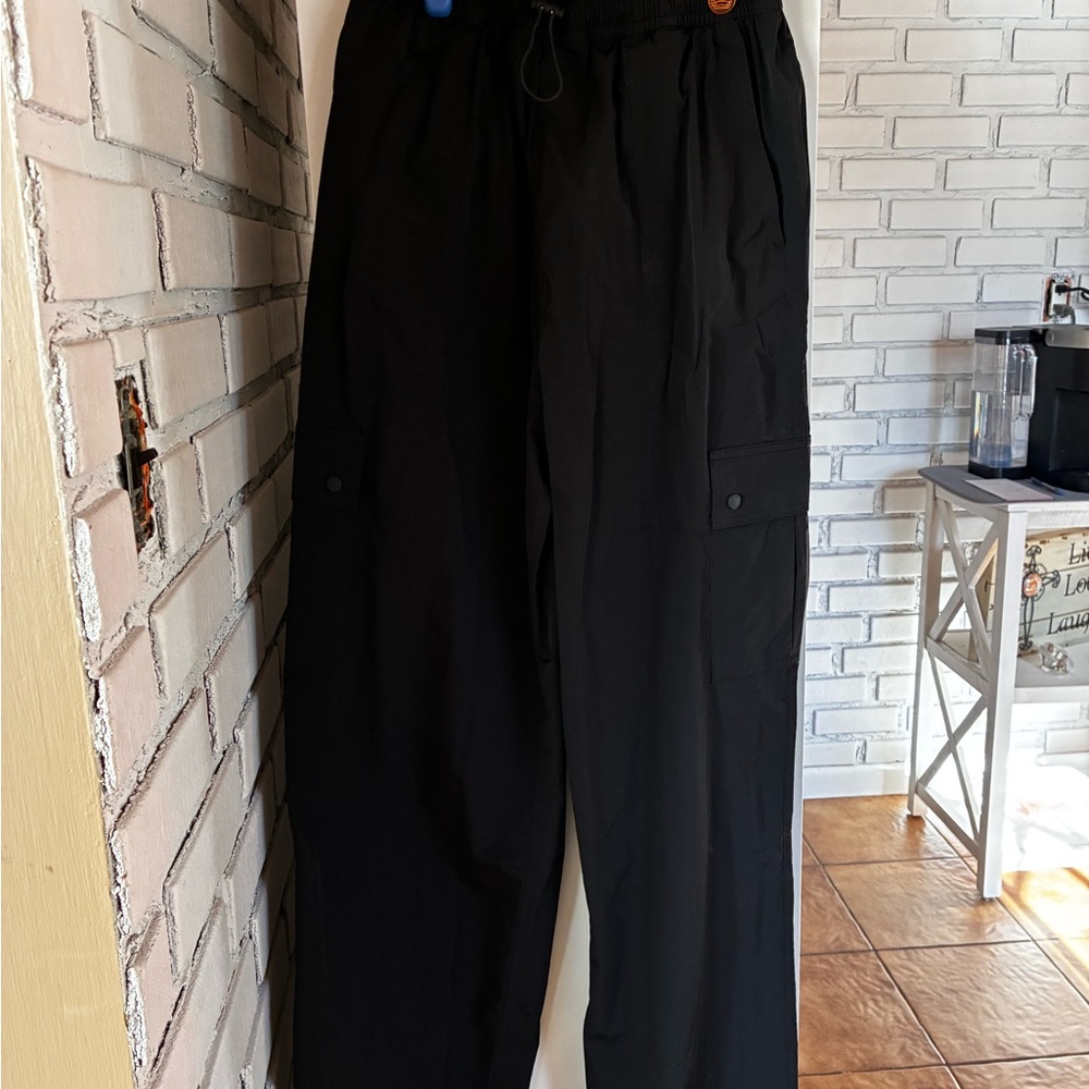 PINK Victoria's Secret Black Cargo Pants